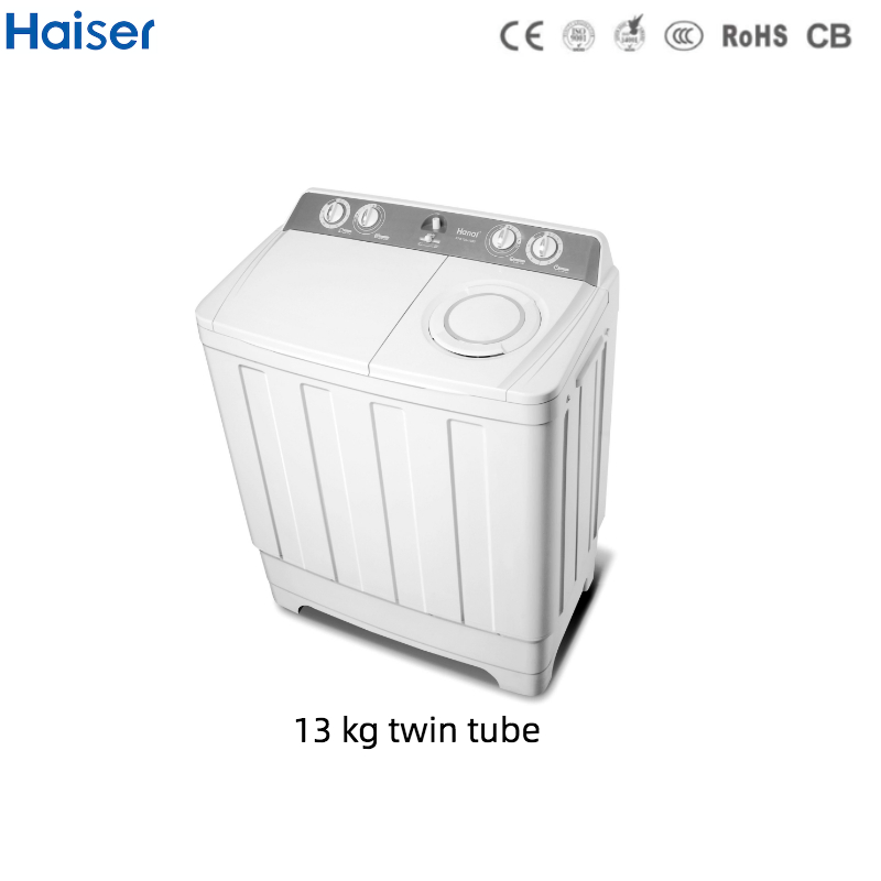 Blue Transparent Cover 13 Kg Twin Tube Washing Machine
