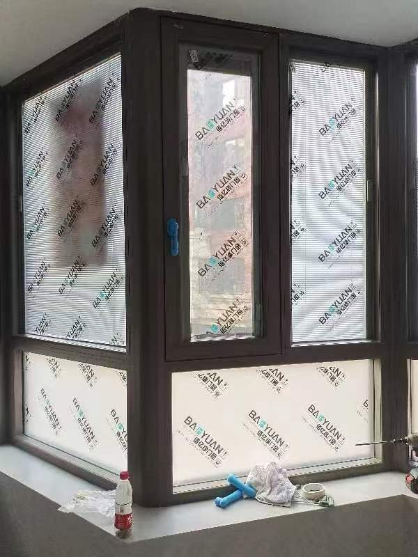 Canada American Standard Glass Casement Window Fixed Glass Metal Window