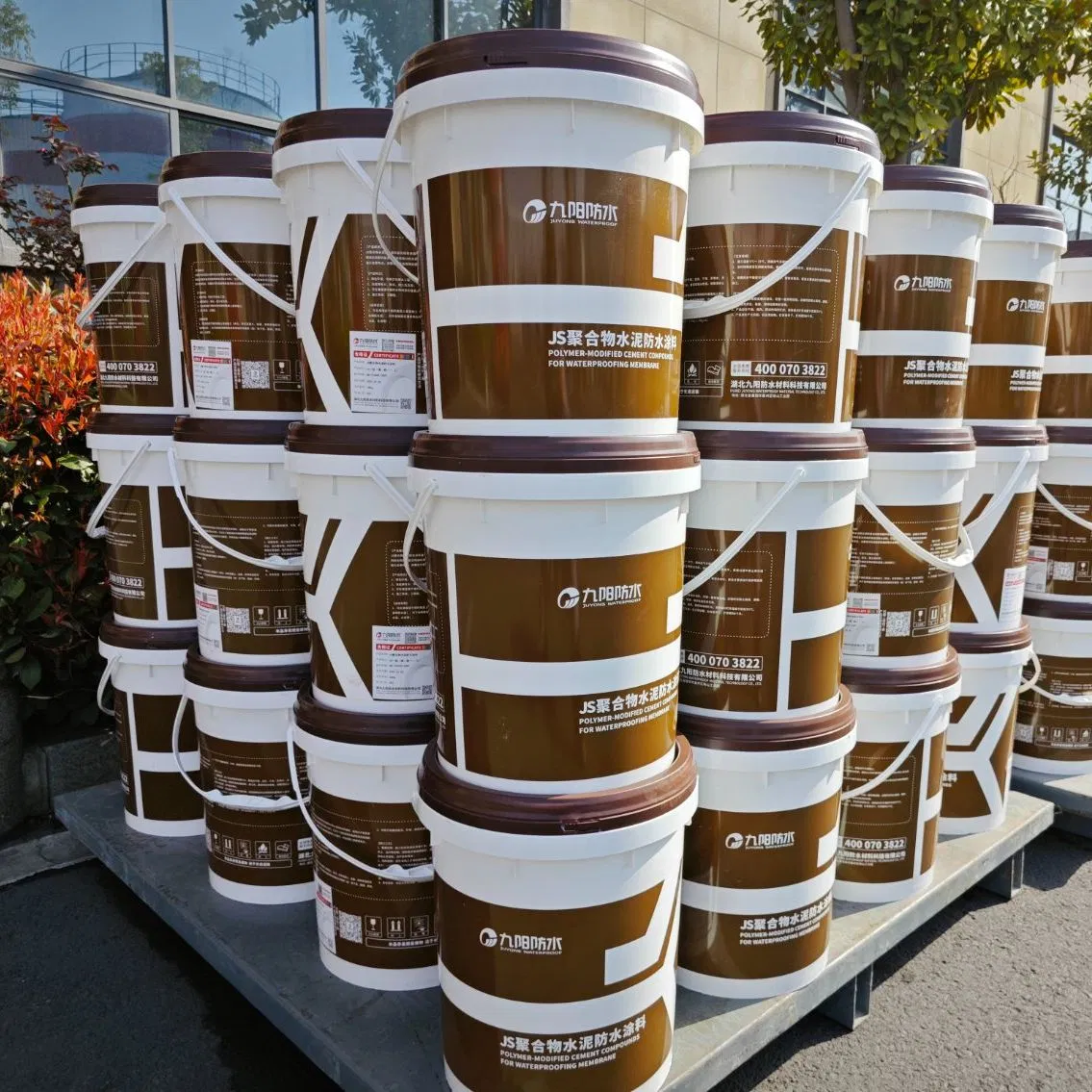 Easy-to-Apply, Green Js Polymer Cement Waterproof Paint