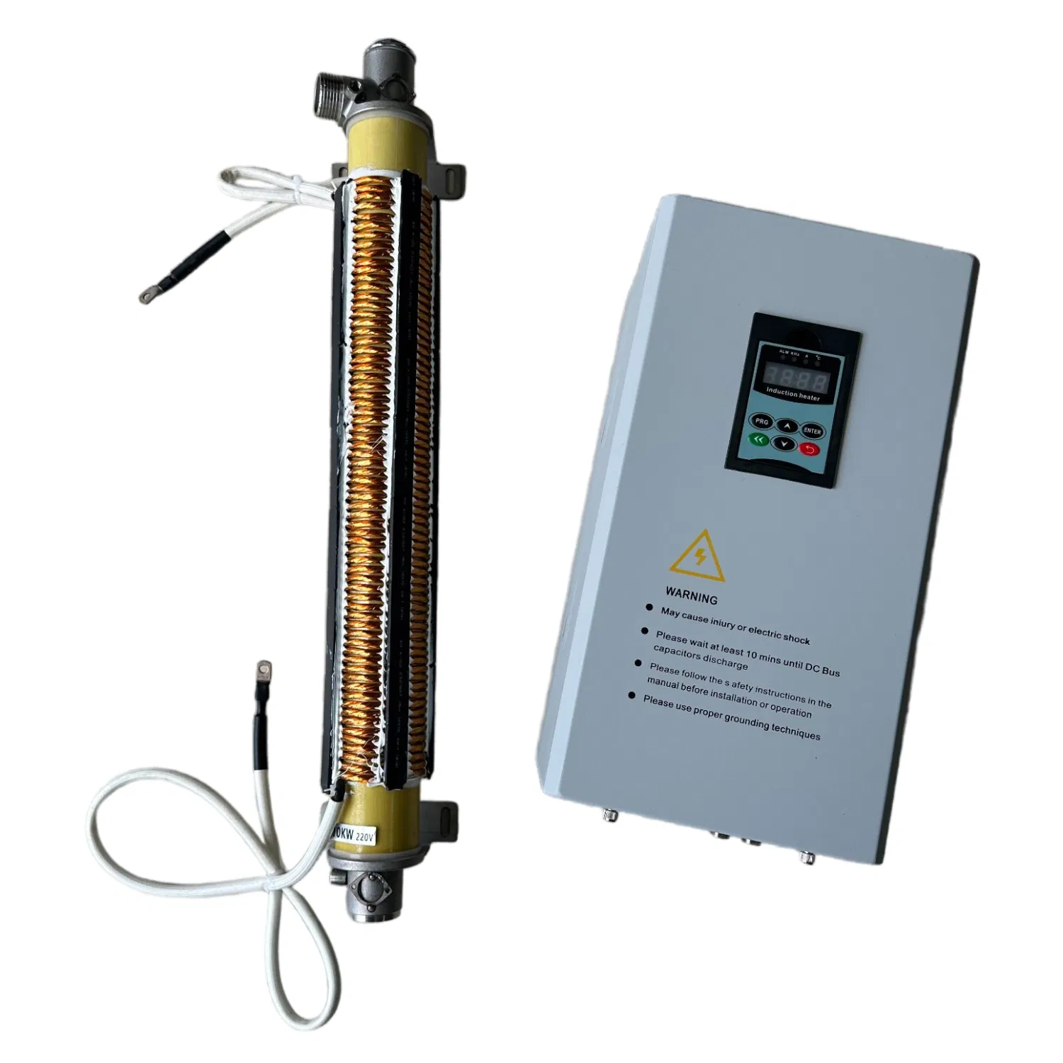 1688 Manufacturer 12kw 380V Carton Smart Control Electric Combi Boiler Induction Heater with CE