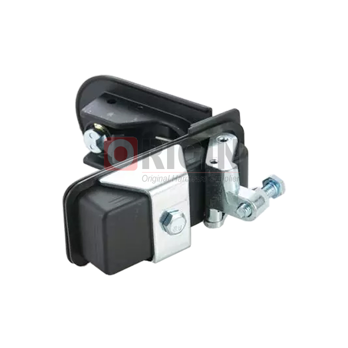 Ms609 Key Locking Compression Flush Latch Push Button Flat Lever Door Latch Lock