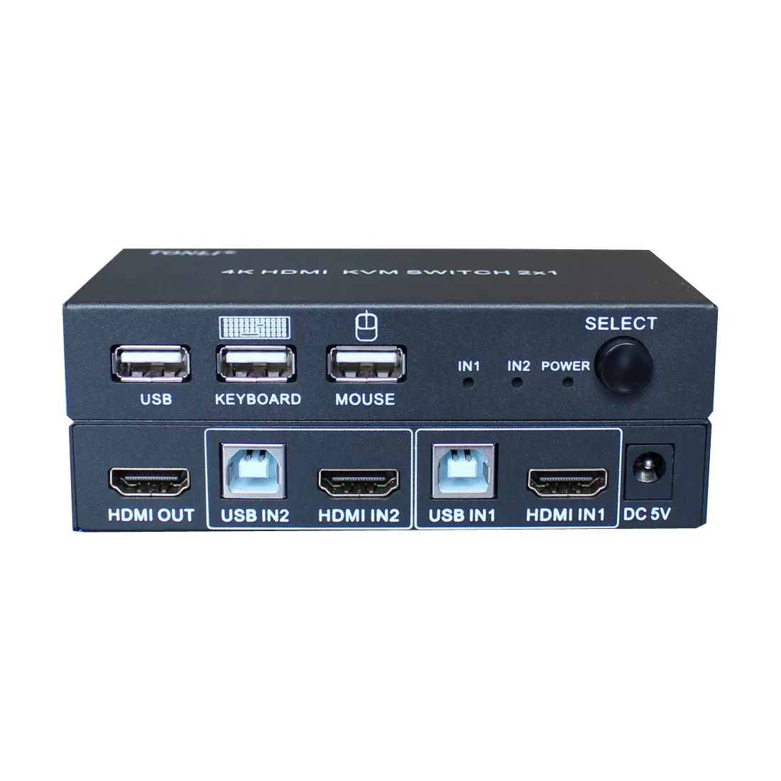 Коммутатор HDMI KVM на 2 порта