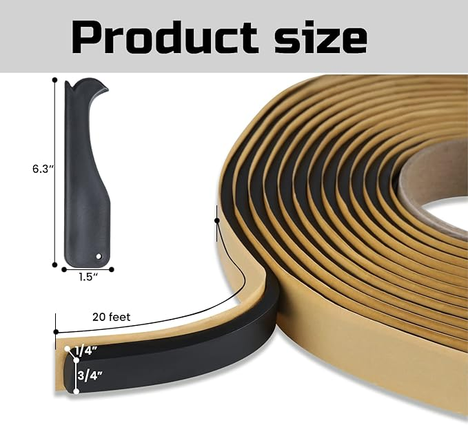 High-Temperature Butyl Rubber Double Sided Sealing Tape