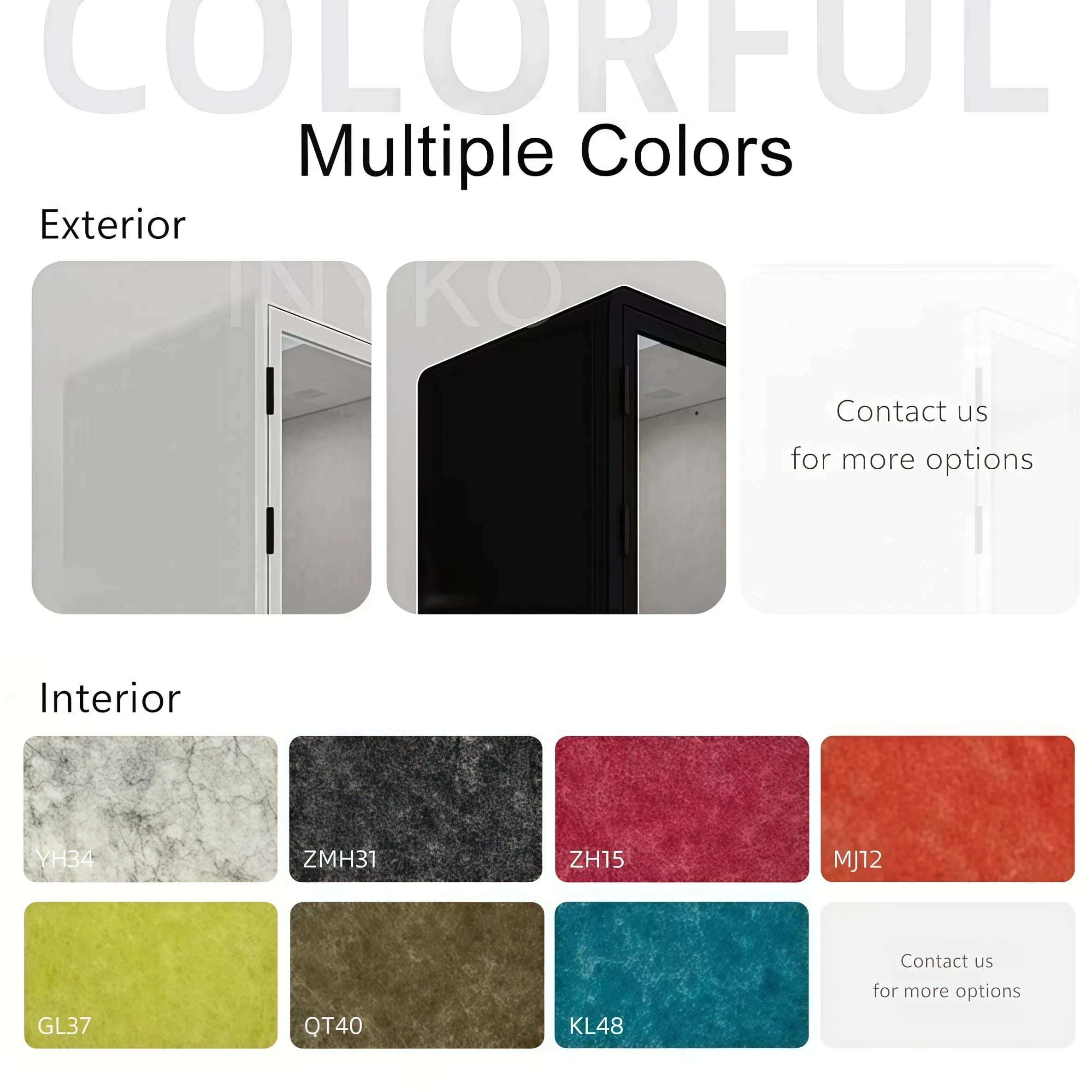 Silence Booth Multi Use Acoustic Isolation Cabin Office Pod Home Office Hotels Soundproof Booth