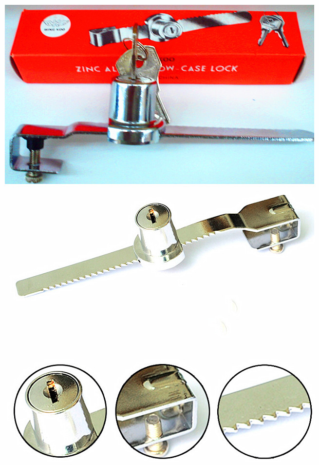 Glass Lock, Window Lock, Cabinet Door Lock Al-2107