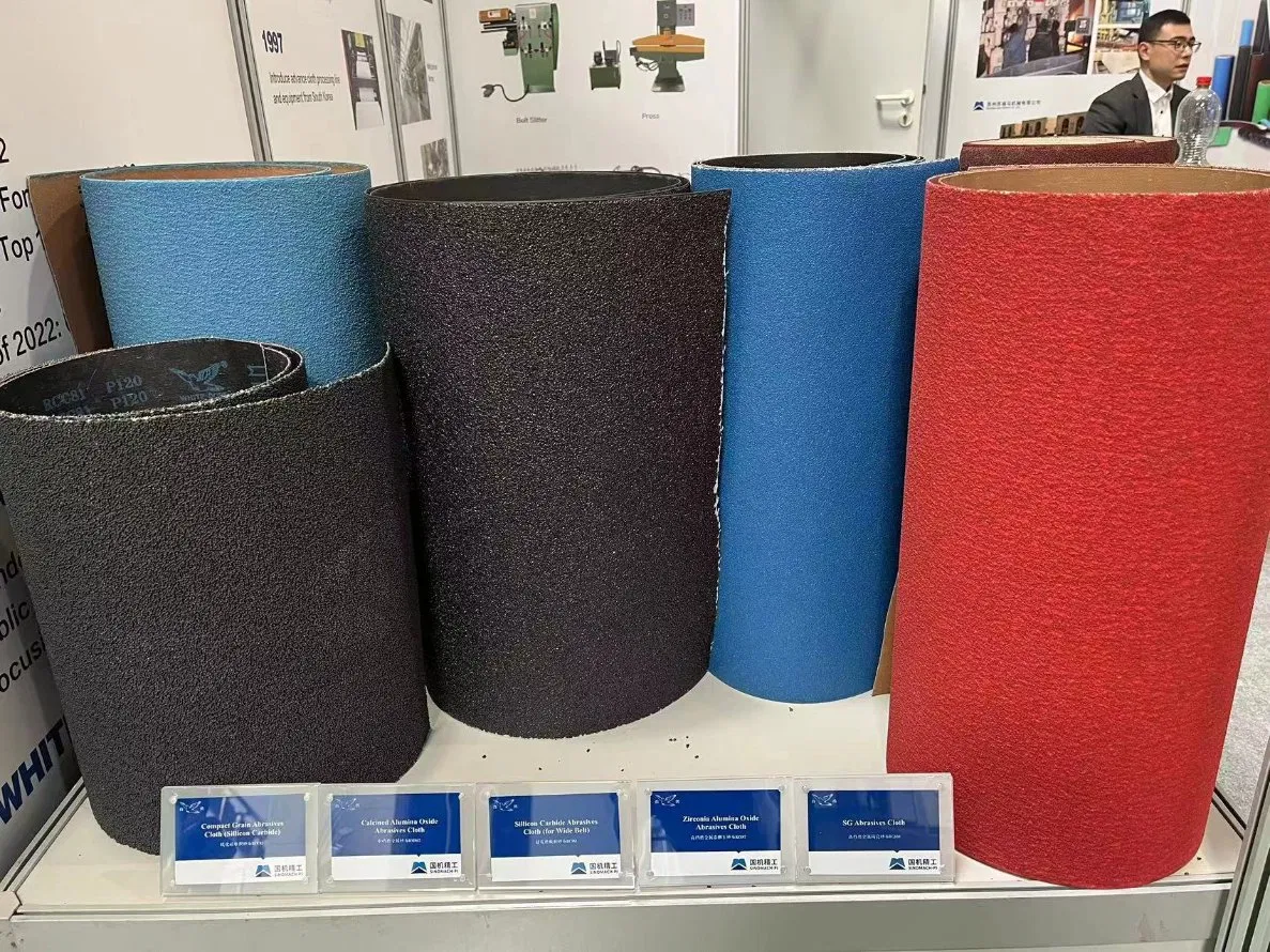 Абразивная ткань в рулонах для машинной обработки