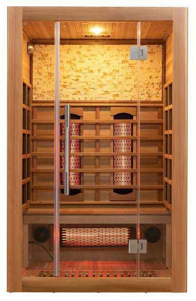 Деревянная сауна для дома на 2 человек