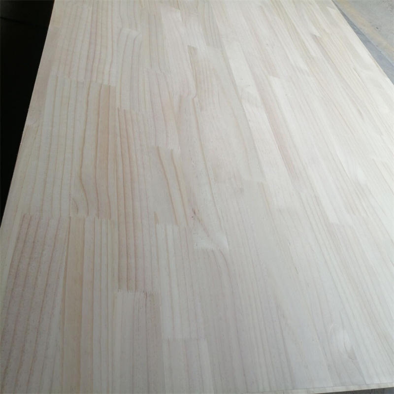 Promotional Price Edge Glued Solid Balsa Wood Paulownia Finger Joint Laminated Board