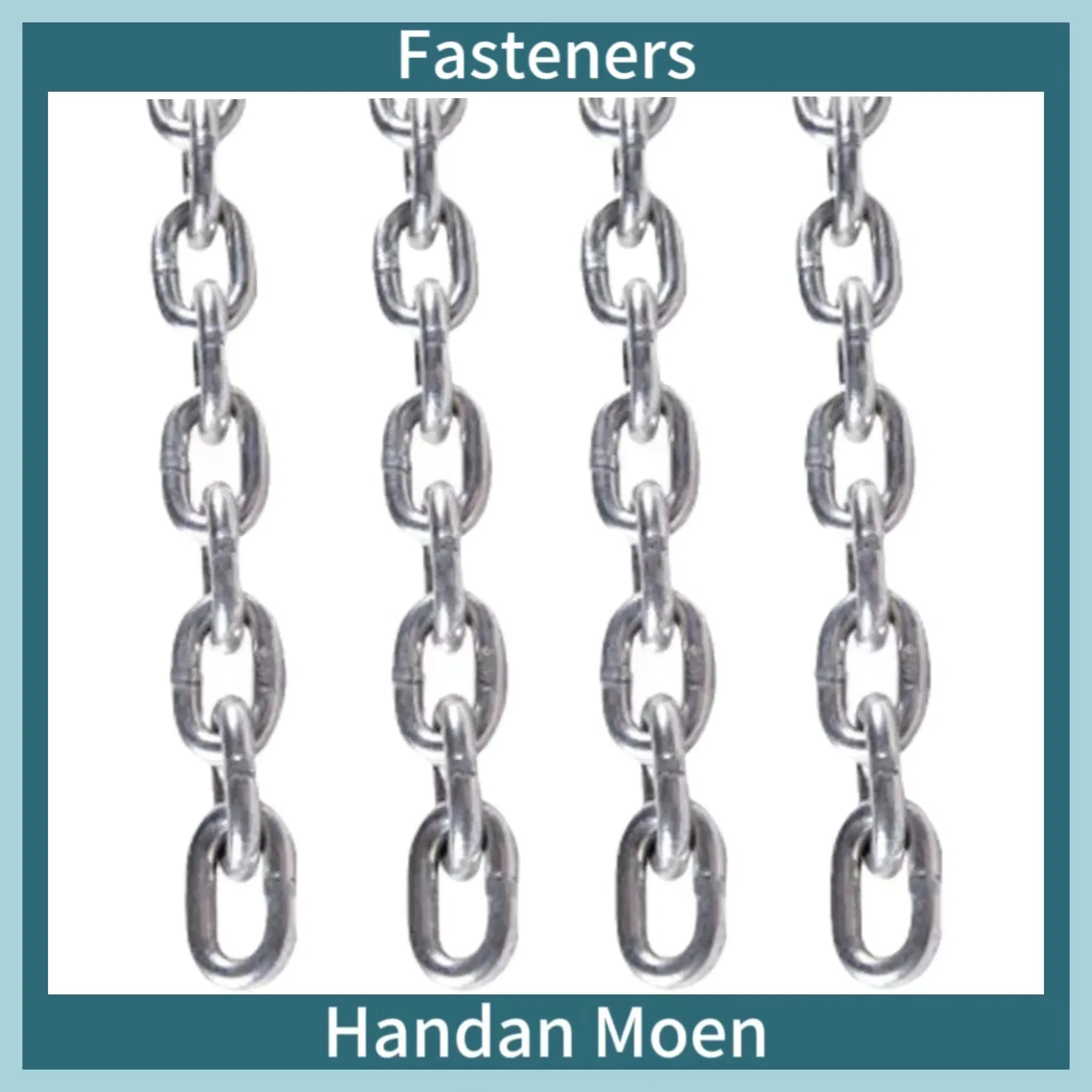 Цепь DIN5685 оцинкованная для качелей, 3-12 мм