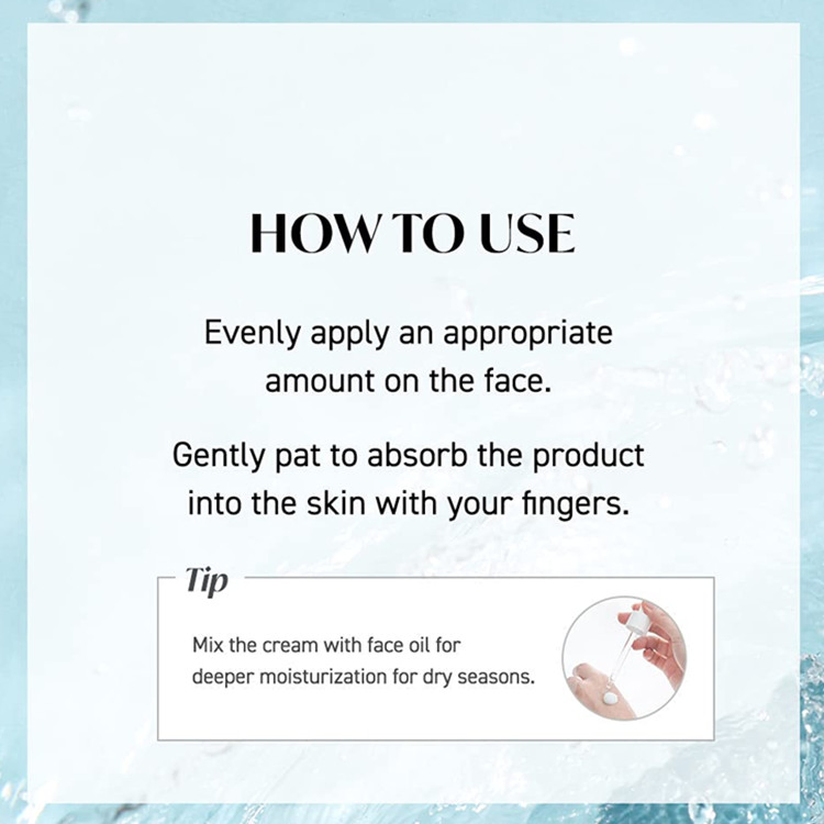 OEM Premium Dive-in Low-Molecular Skin Moisturizing Hyaluronic Acid Cream