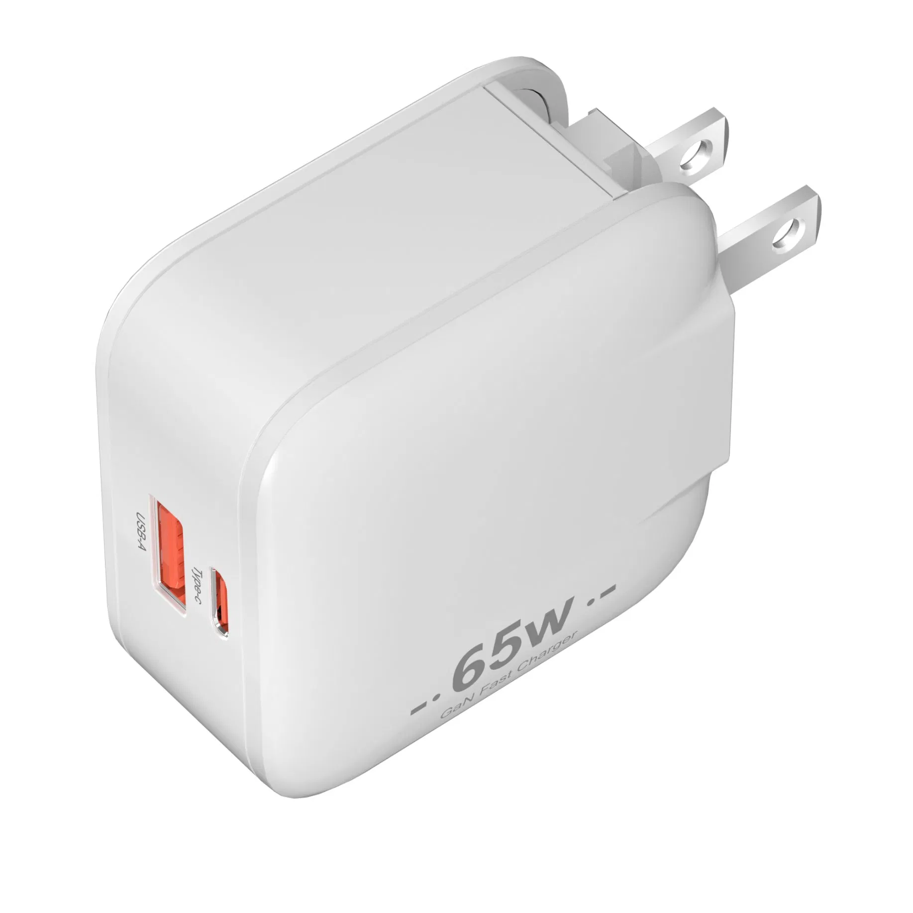 Зарядное устройство 65W Dual-Port USB-C для MacBook и iPhone