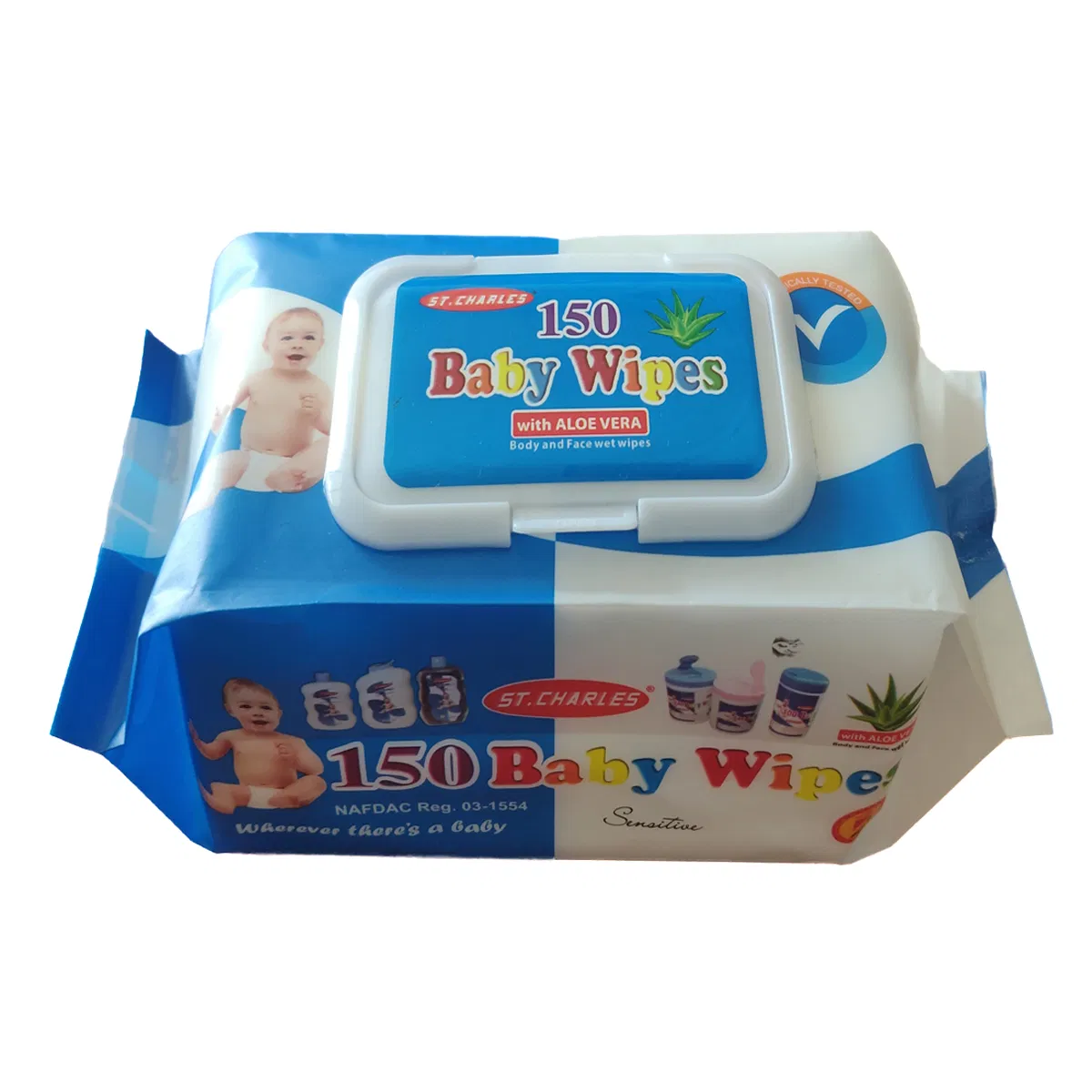 China Manufacturer Non Woven 150PCS Baby Wipes