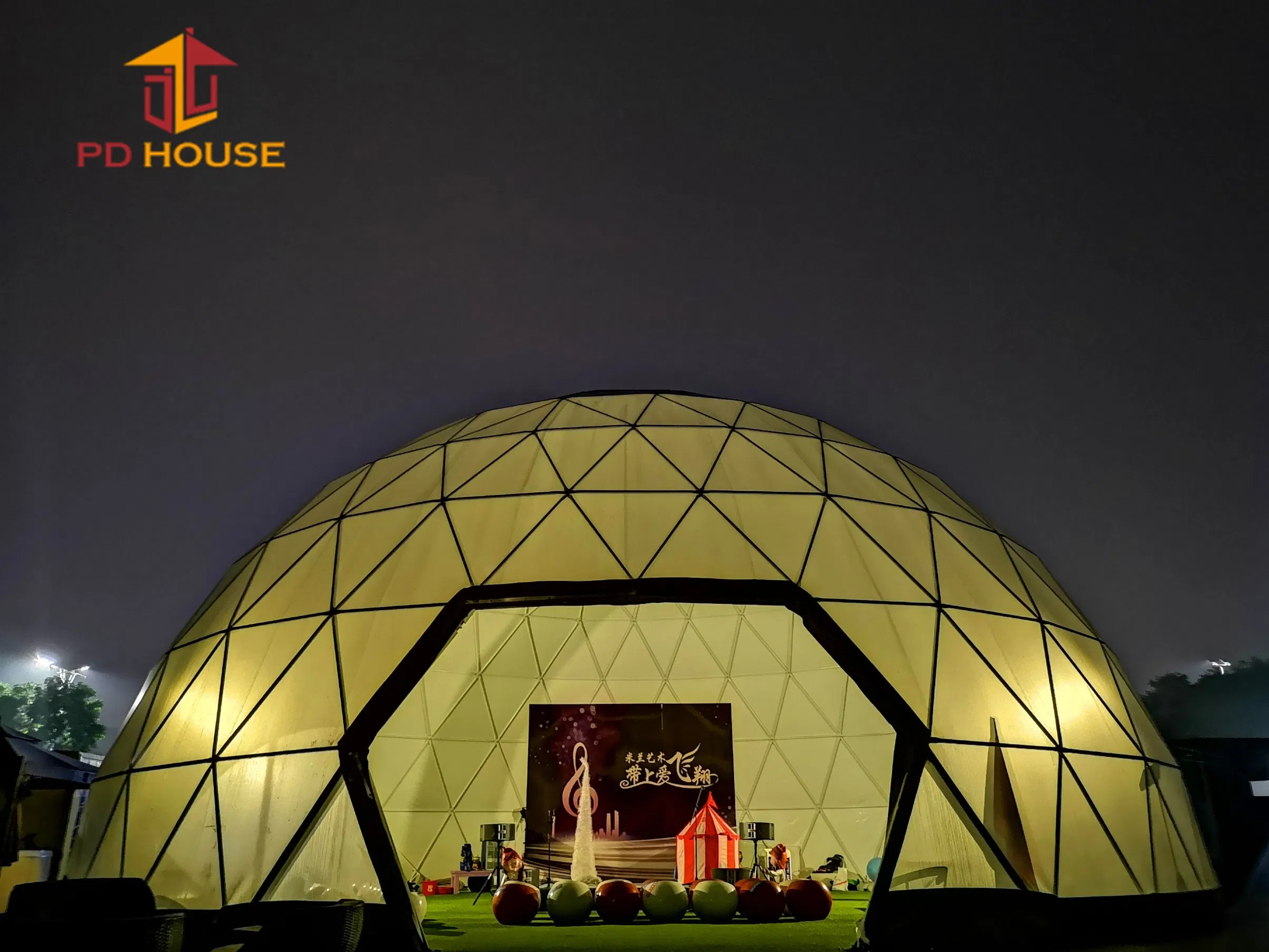 Prefab Special Design Ball Shape Luxury Party Dome Tent for Outdoor Party Events