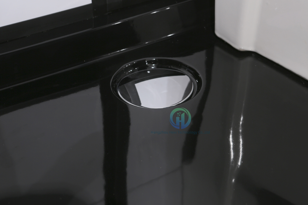 Luxury Sanitary Ware Glass Design Hotel Complete Shower Steam RV Sink Toilet Prefab Bathroom Pod for Sale