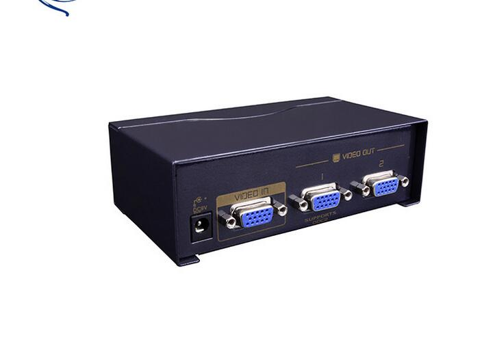 Разветвитель VGA на 2 порта, 250 МГц