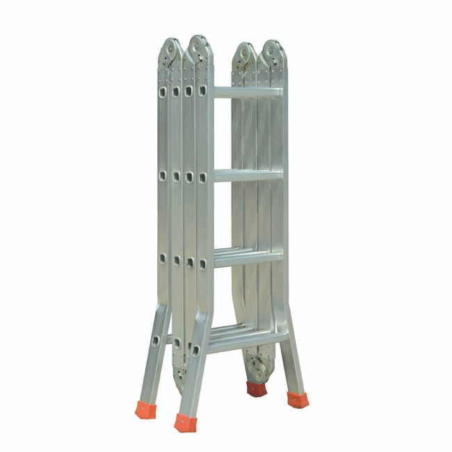 Strong and Easily Moved Versatile Folding Ladder with Splayed Foot