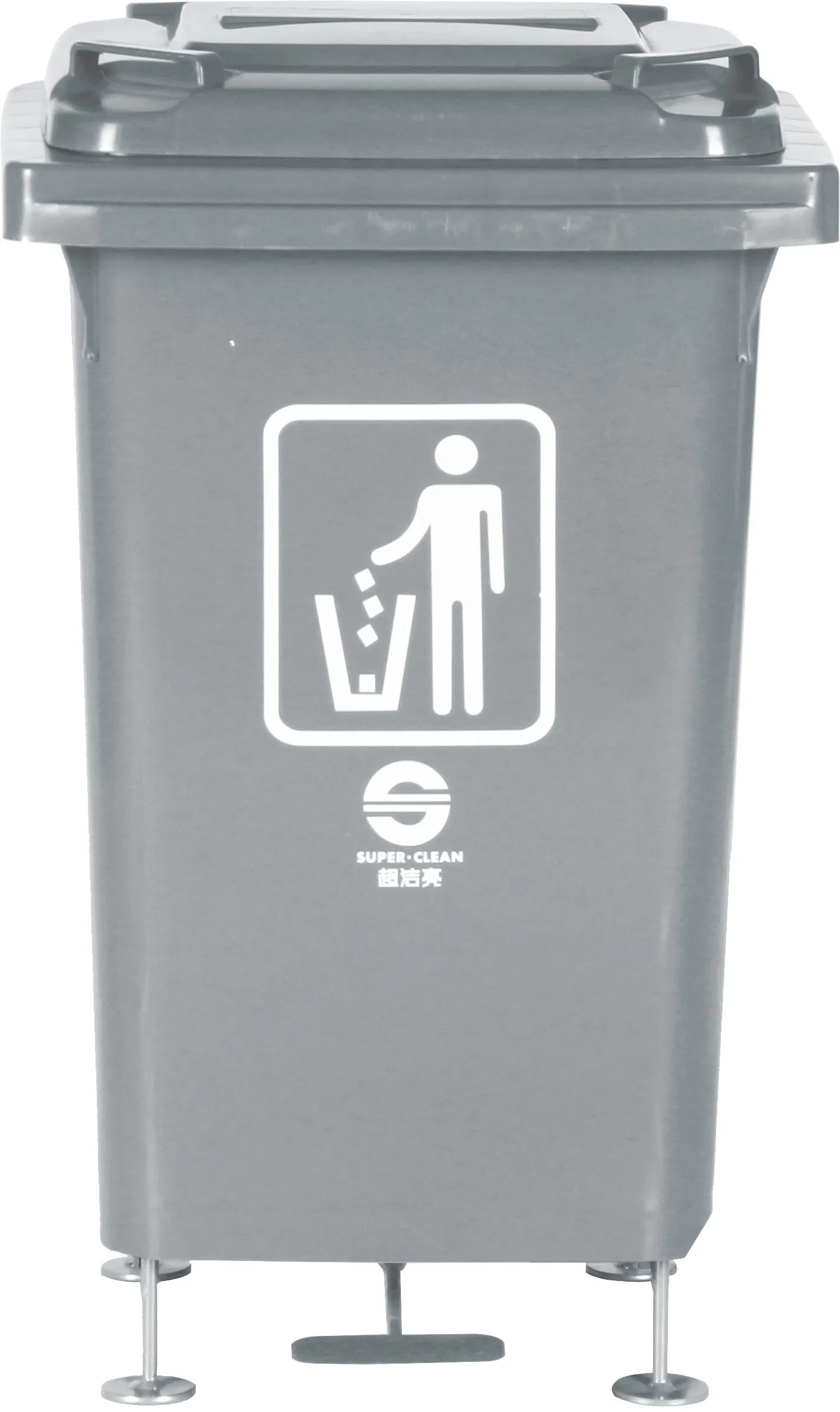 Уличная педальная урна 60 л (B-001A)