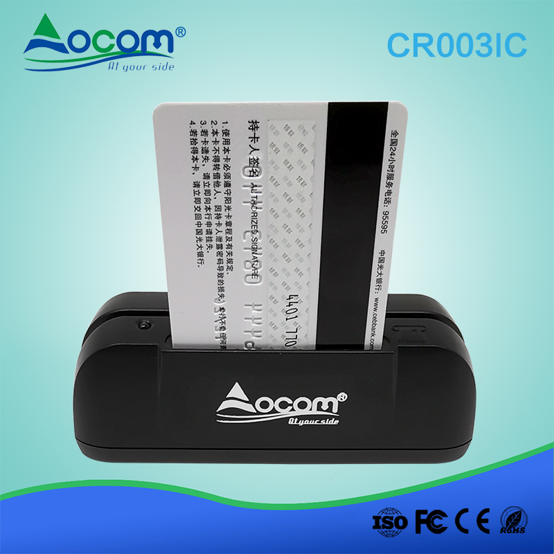 Cheap Track 1/2/3 Msr Chip Magnetic Card Reader