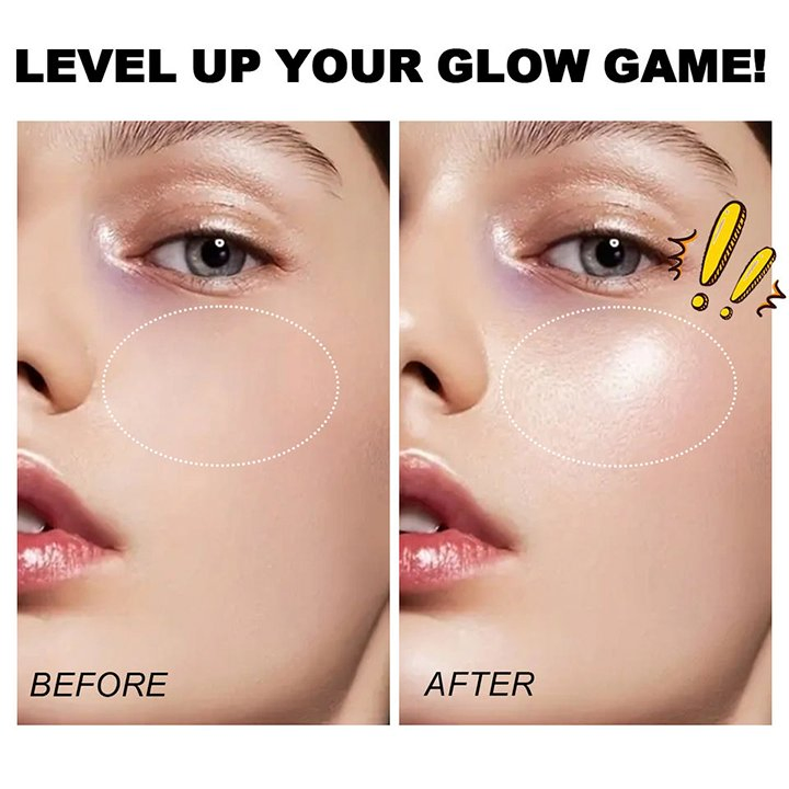Wholesale Multicolor High Shine Long Wear Pink Highlighter Palette Private Label Luminous Body Baked Lunar Highlighter Makeup