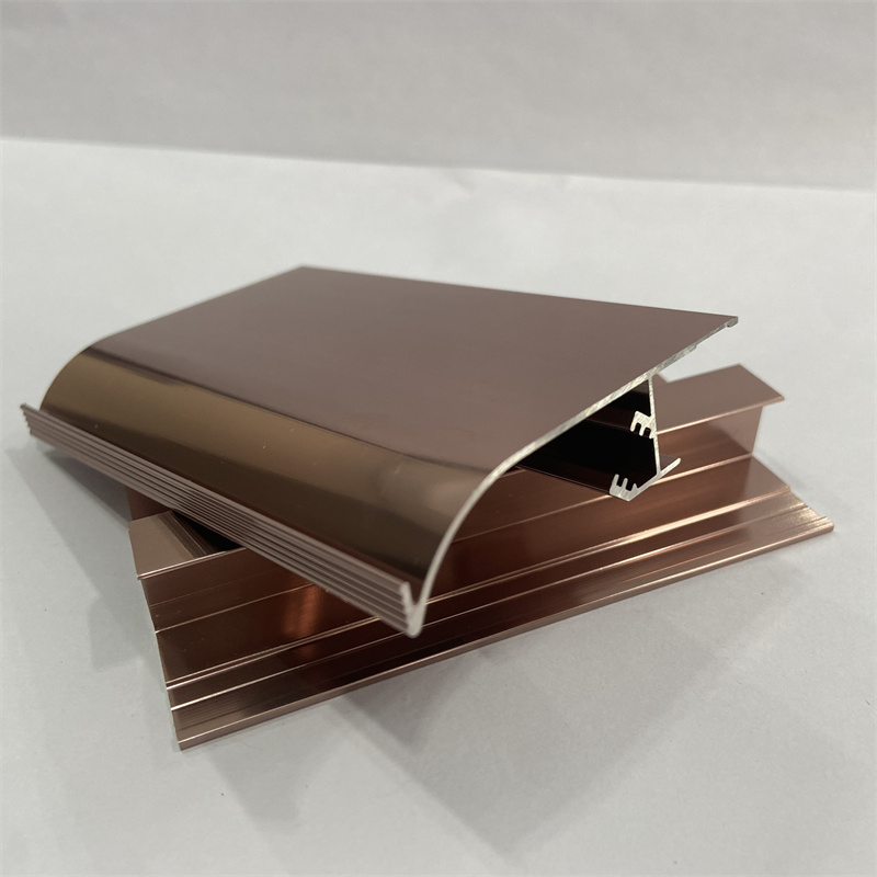 Decorative Metal Bullnose Profile Wall Ceramic Tile Outside Corner Edge Aluminium Tile Trim