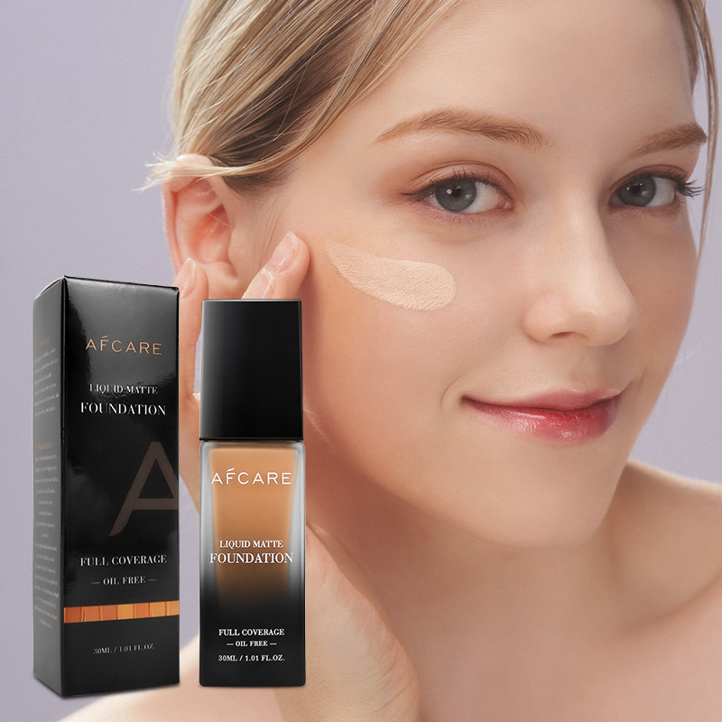 Full Coverage Liquid High Quality Make Your Own Brand Organic Liquid Foundation