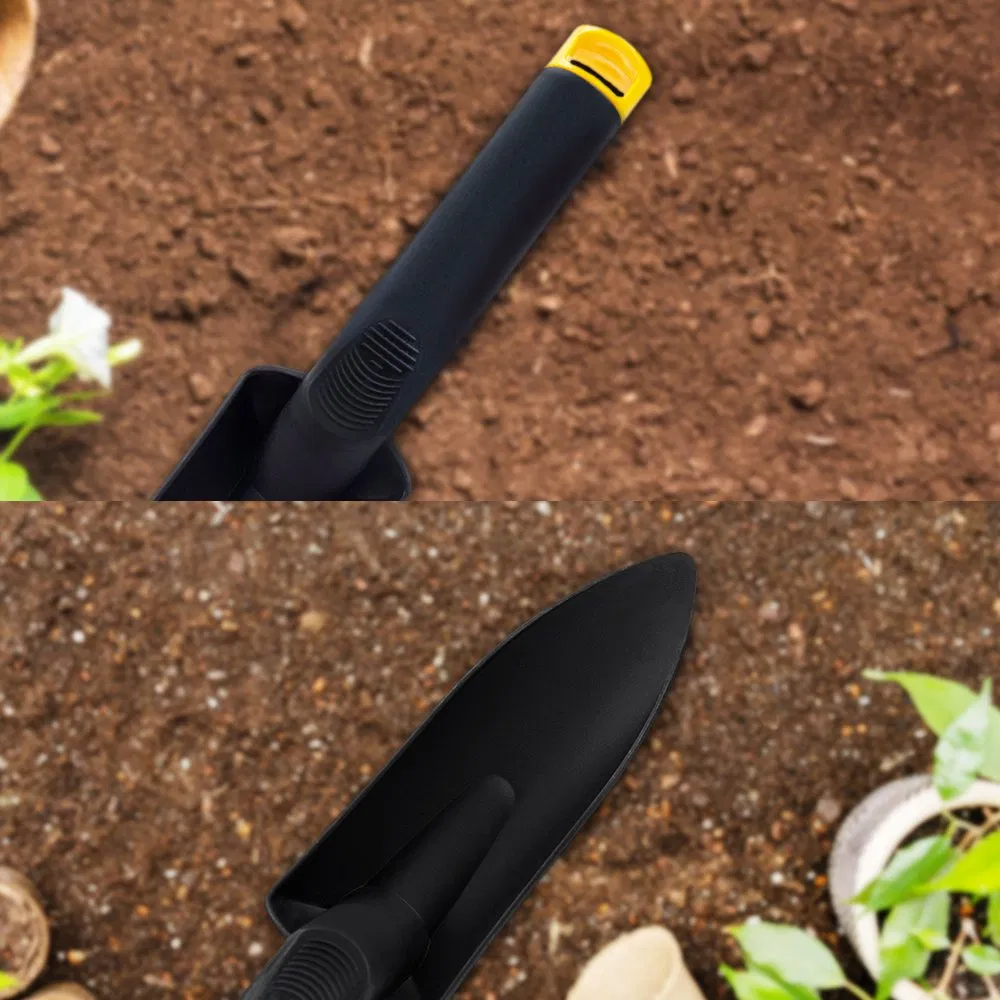 Plastic Mini Garden Transplanter Lightweight Soil Shovel Non-Slip Handle Digging Tool