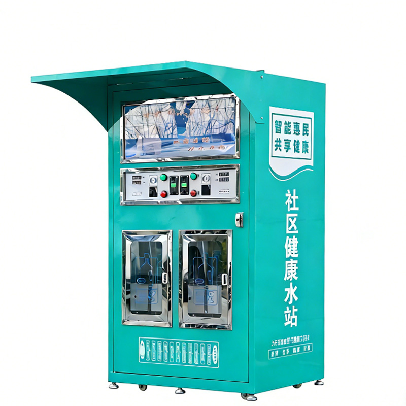 Purified Ice Dispensing Water Vending Machine for Drinking