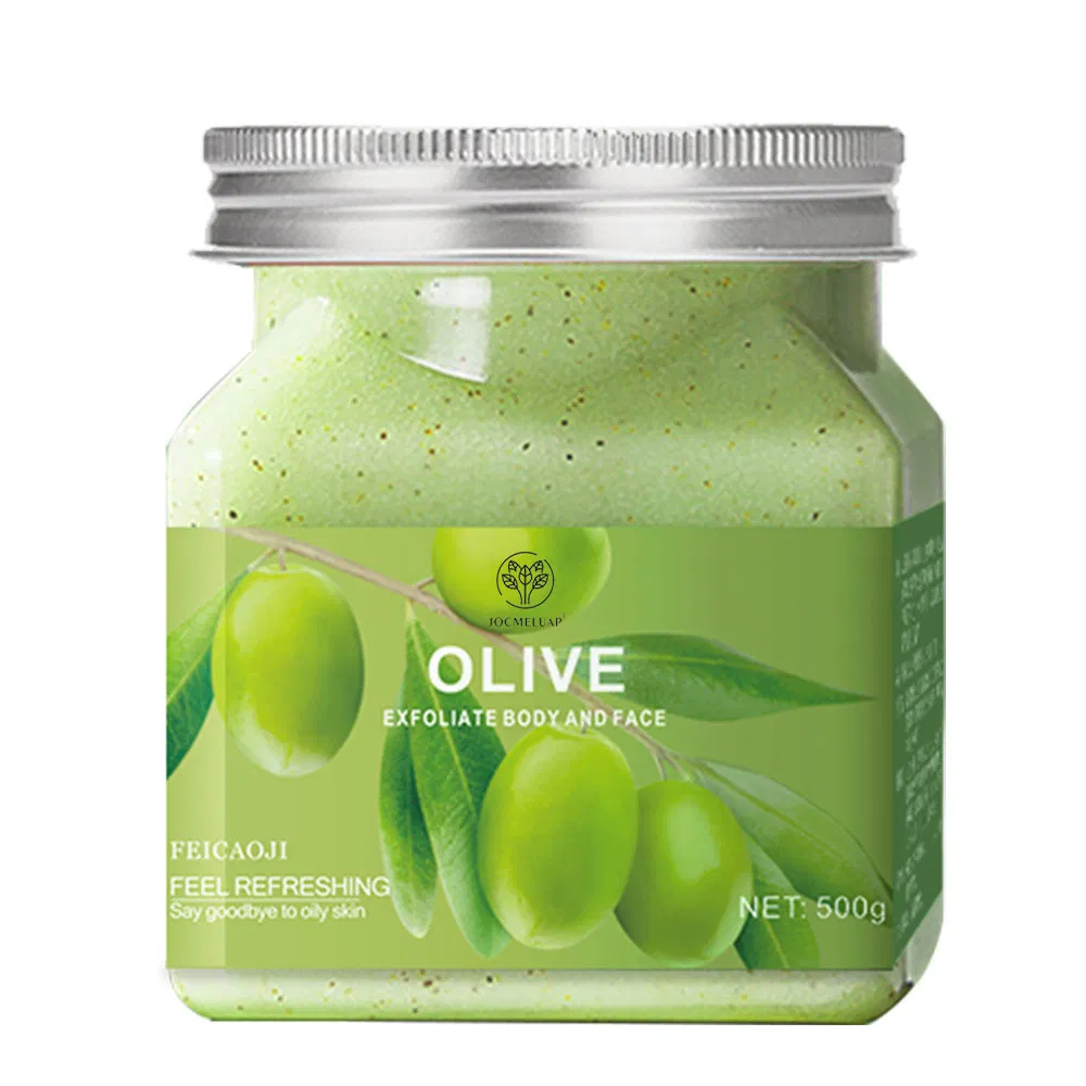 Custom Logo Natural Skin Care 100% Organic Exfoliate Fruit Face Body Scrub