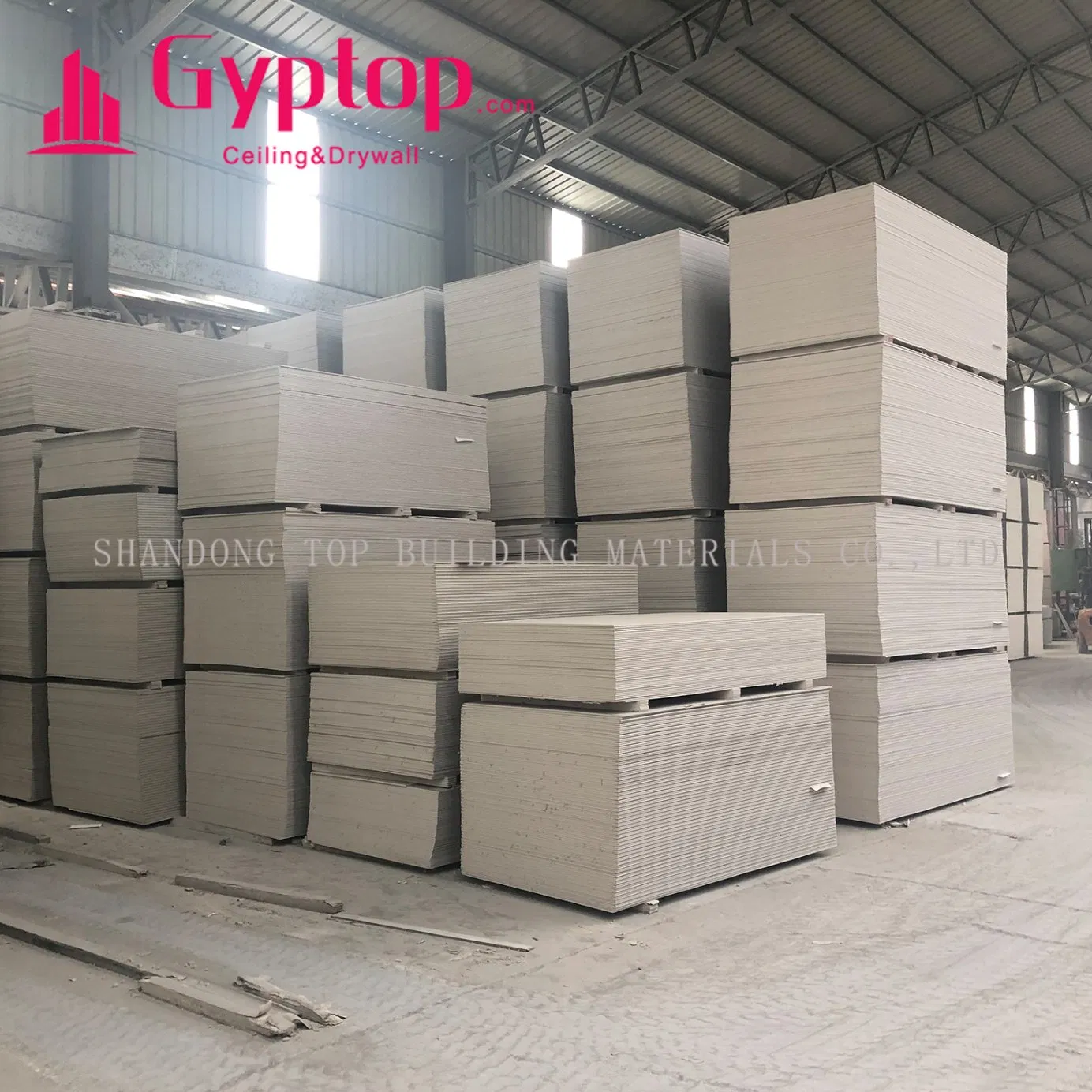 Fire Resistant Gypsum Board/1220*2440*12mm/Fireproof Board for Partition System