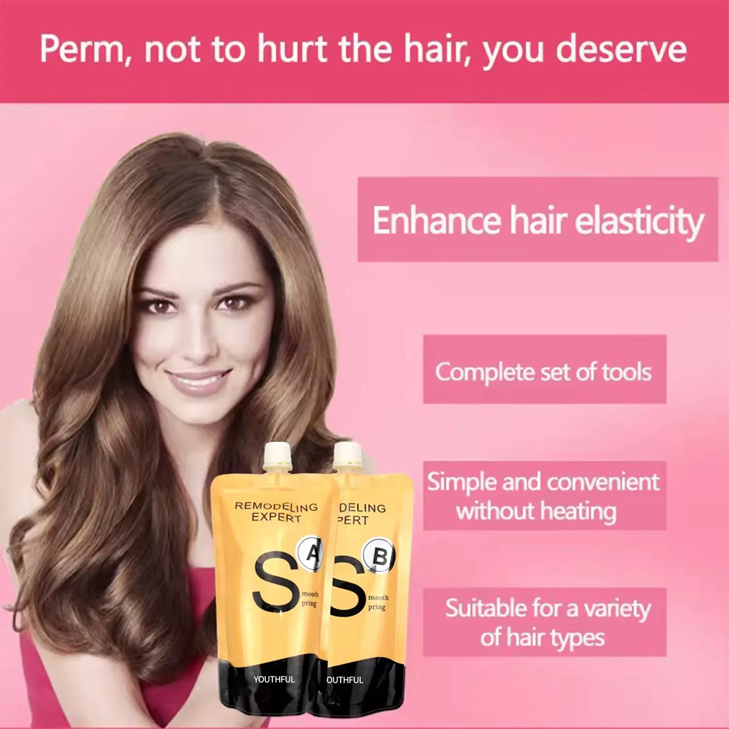 Permanent Hair Styling Perm Lotion Hair Curling Cream Support OEM and ODM