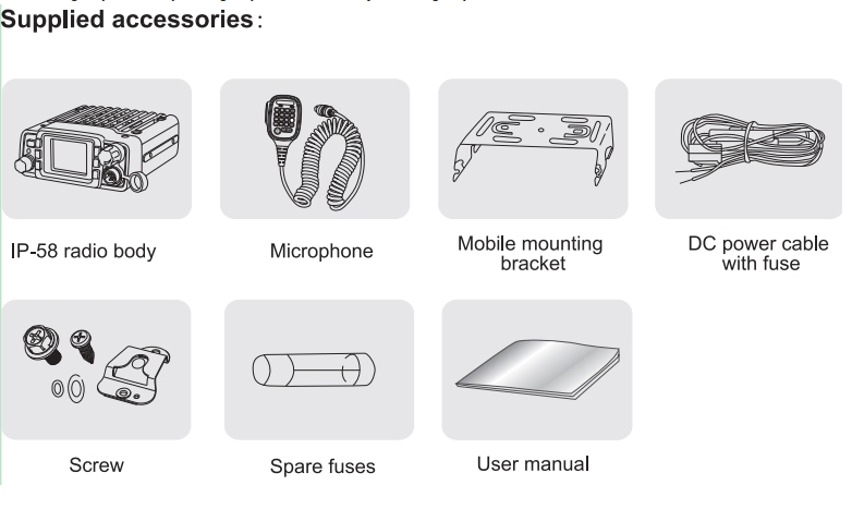 Tyt Poc Radio IP-58 3G 4G Car Radio Talk Permit Tone GPS and Sos Function