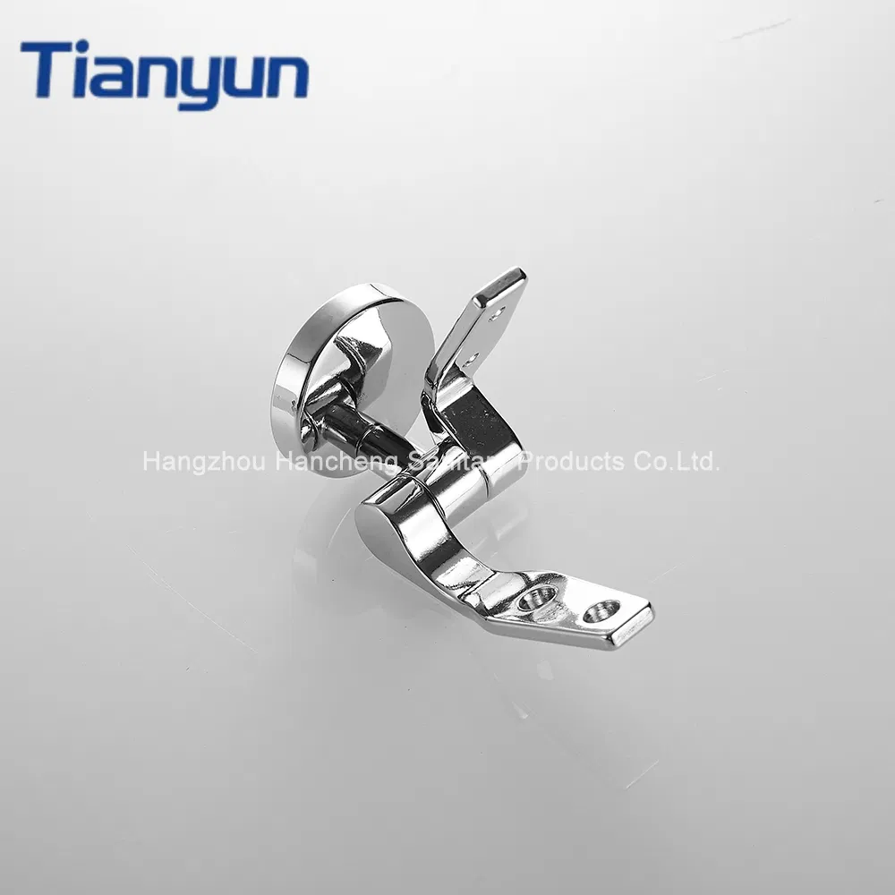 New Universal Adjustable Replacement Chrome Toilet Seat Hinge with Fittings
