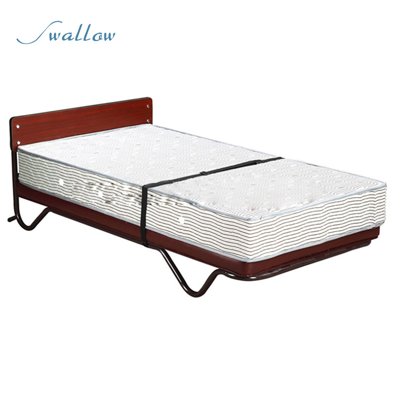 Upright Extra Bed for Hotel with Folding Leg