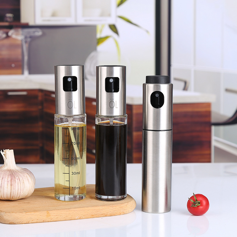 New Fine Mist Spray Bottle 100ml Glass Oil Spray Bottle