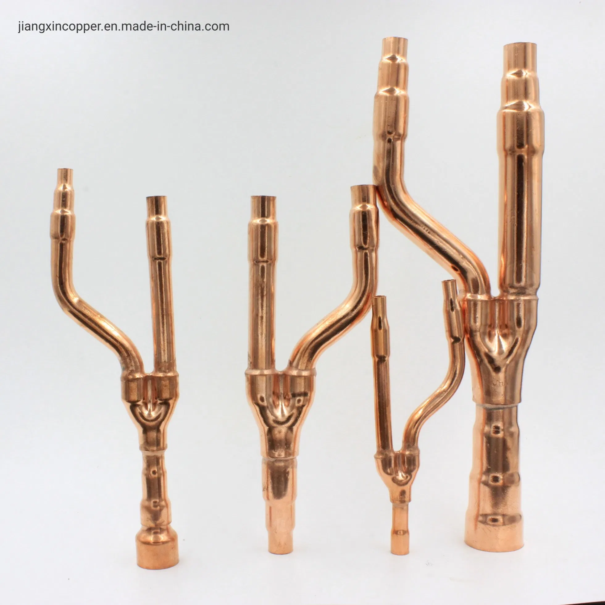 Air Conditioner Parts Refrigeration Pipe Copper Disperse Fitting