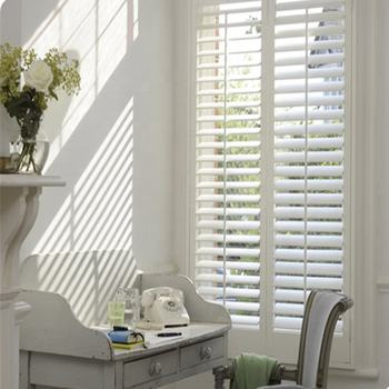 Factory Solid Wood Window Louvers Plantation Shutters Wooden Shutters for Window