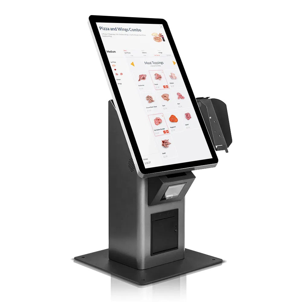 Payment Kiosks Touch Screen Kiosk 21.5 Inch Wall-Mounted POS Machine