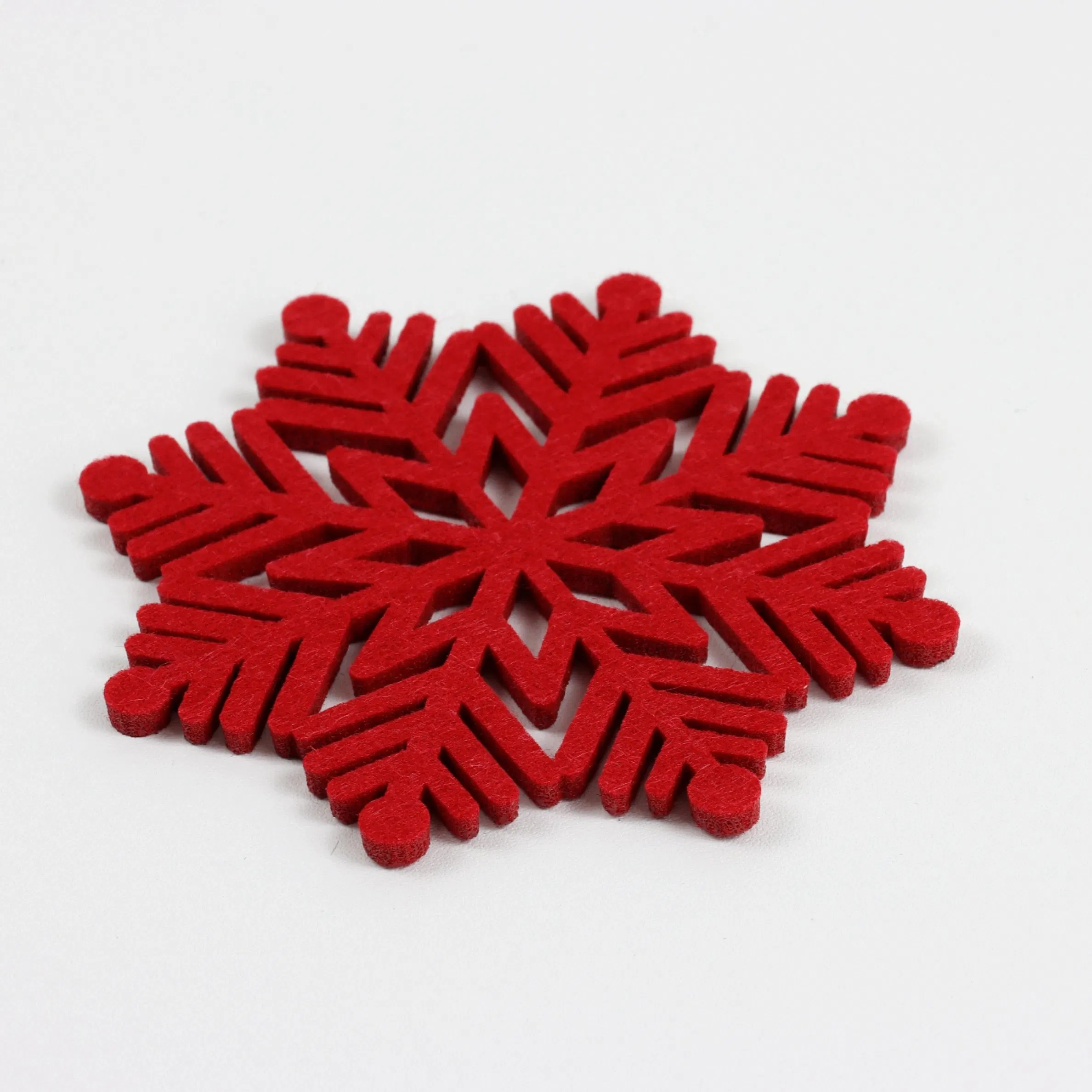 Factory Wholesale Cheap Coffee Cups with Snowflake Patterns, Various Patterns, Felt Coasters