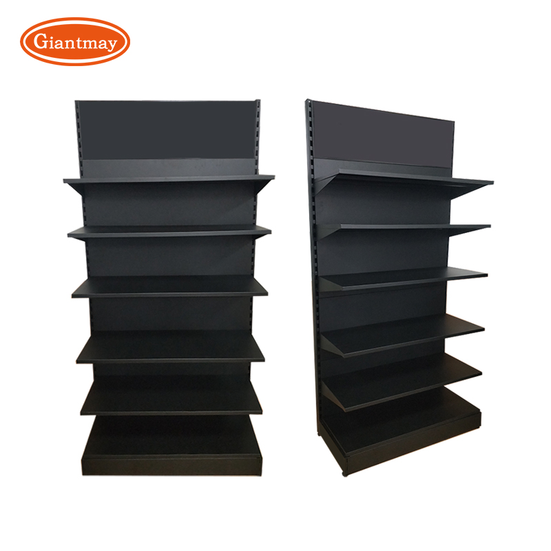 Custom Metal Single Side Multi Layered Product Shelves for Supermarket