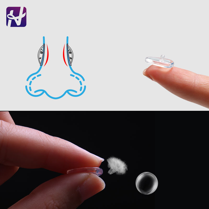 Silicone Nose Pads for Eyeglass Frame