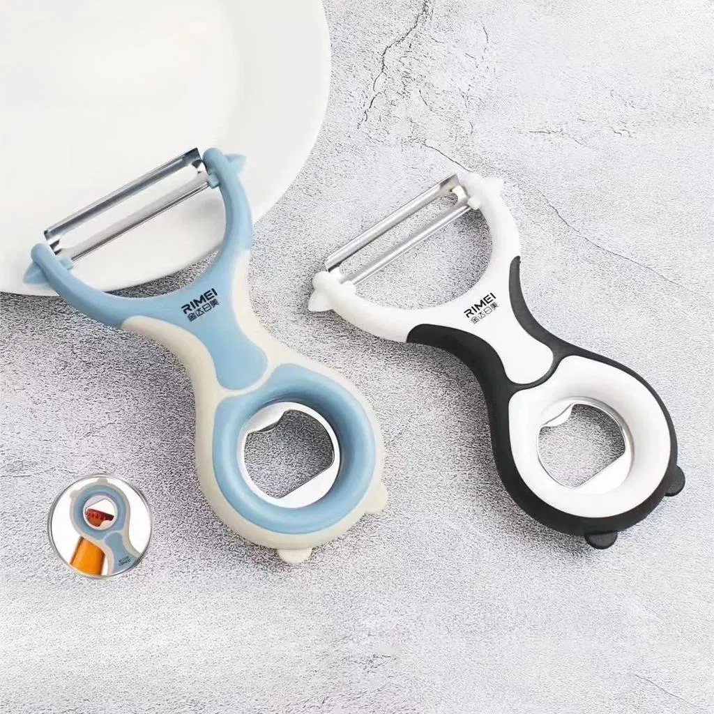 Stainless Steel Potato Paring Knife Kitchen Multi Function Peelers Household Portable Fruit Vegetable Paring Knife Bottle Opener
