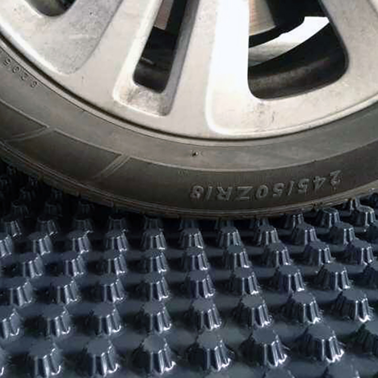 Plastic Drain Cell Dimple Geocomposite HDPE Drainage Board for Roof Garden