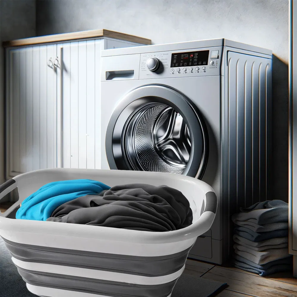 Plastic Household Space Saving Collapsible Bucket