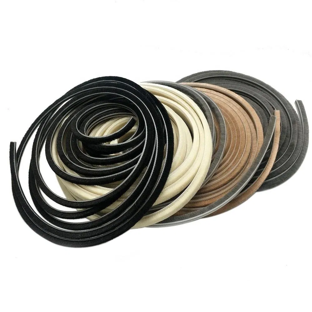 Aluminium Sliding Windows Locks 7*6mm 7*5mm Weather Strips