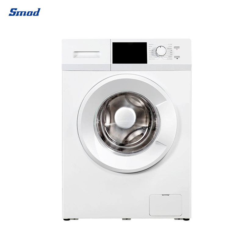 Smad 8kg Front Loading Washing and Drying 2 In1 Machine for Home Use