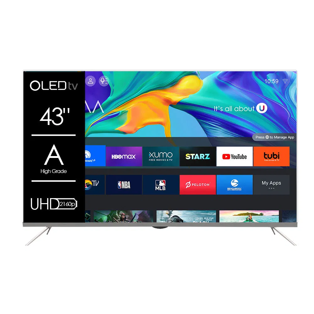 55 Inch Factory Direct Home LED Smart TV with WiFi