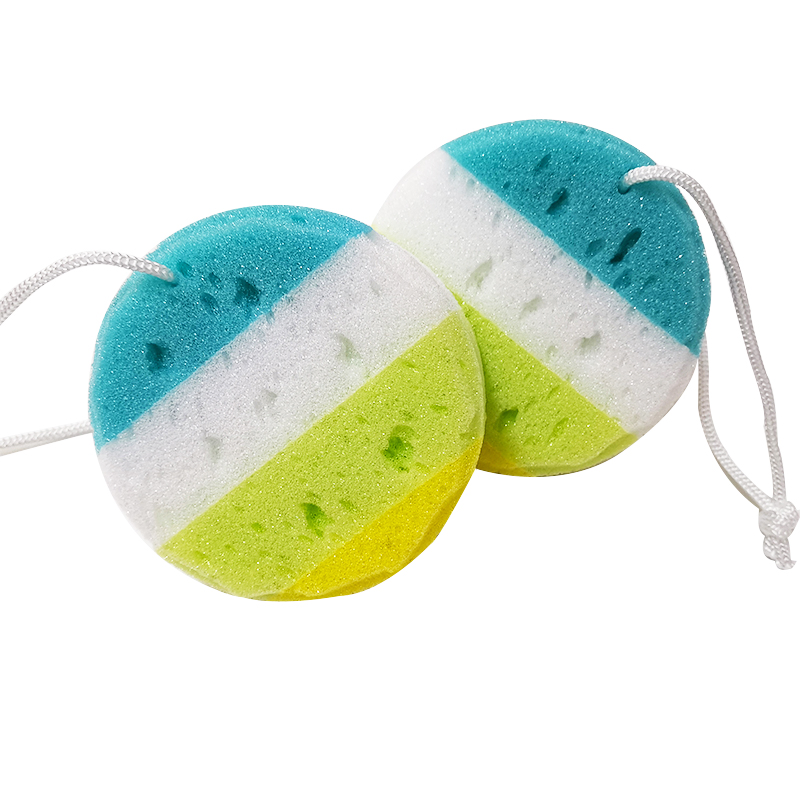 Colorful Soft Baby Bath Sponge Wit String