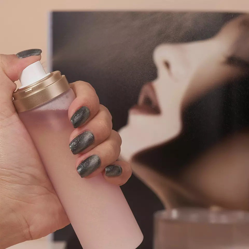 Custom Logo Private Label Organic Vegan Oil Control Long Lasting Makeup Finishing Spray Shimmer Matte Setting Spray