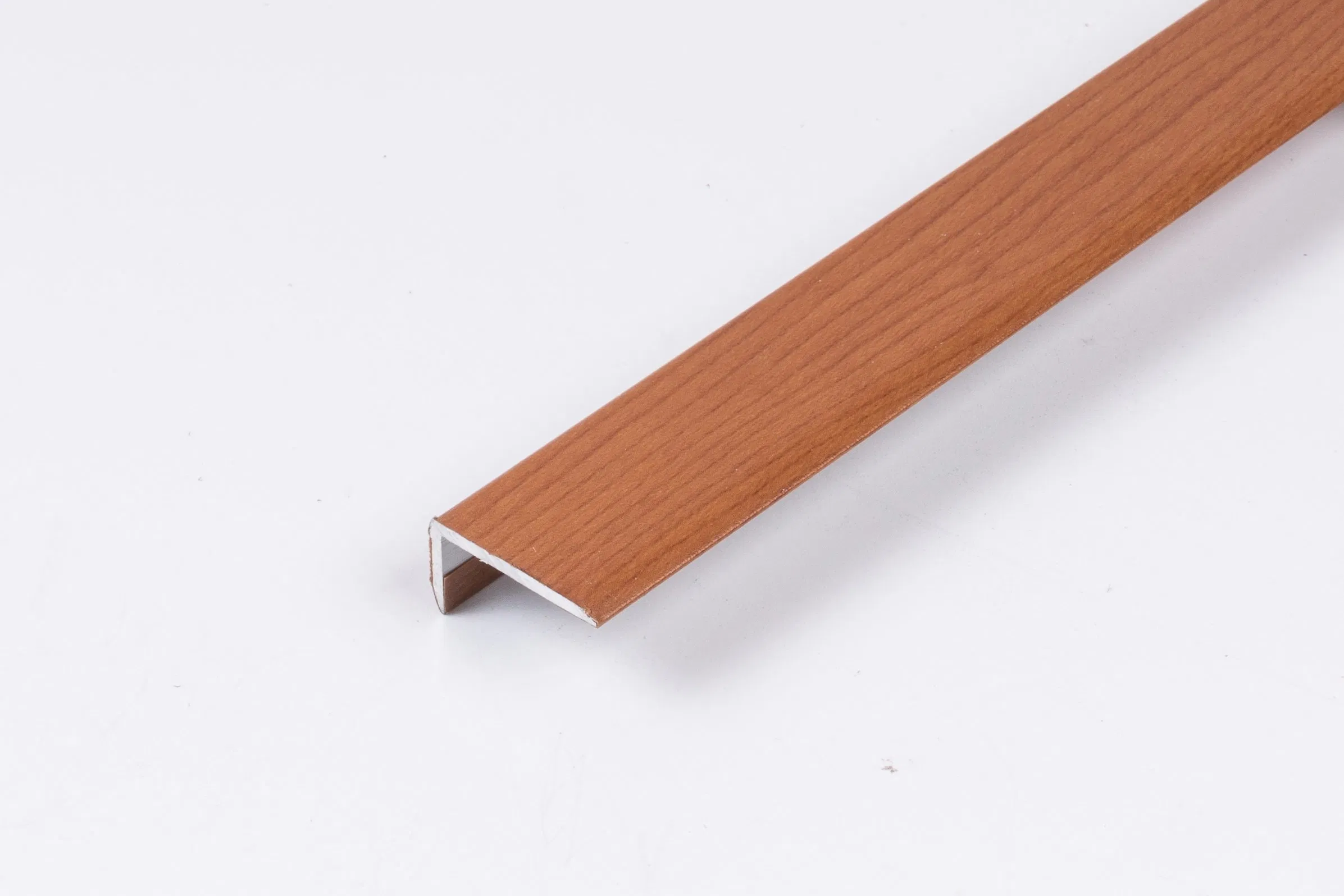 Createking Wood Finished L Shape Profile Aluminium Flooring Profile