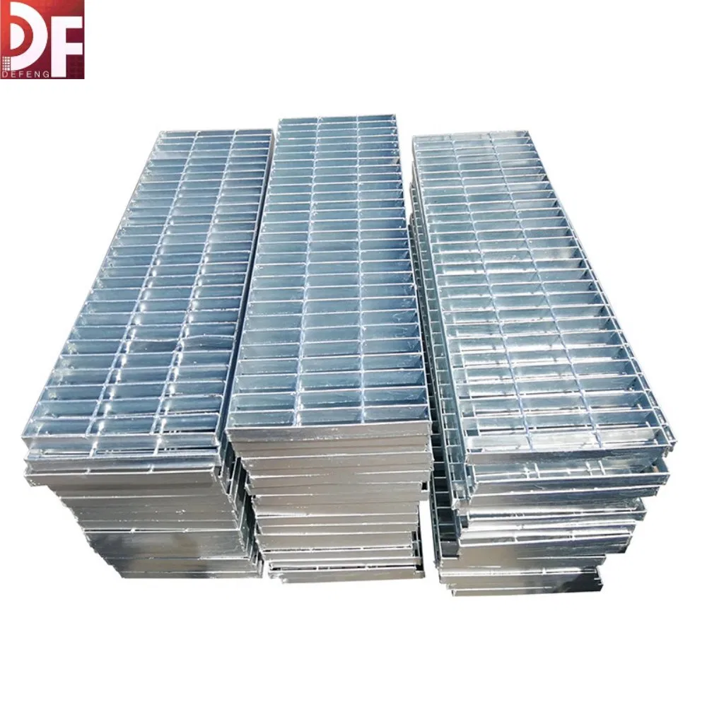 Durable Outdoor Galvanized Steel Bar Grating Catwalk Platform Korea Standard Warehouse Drain Grates